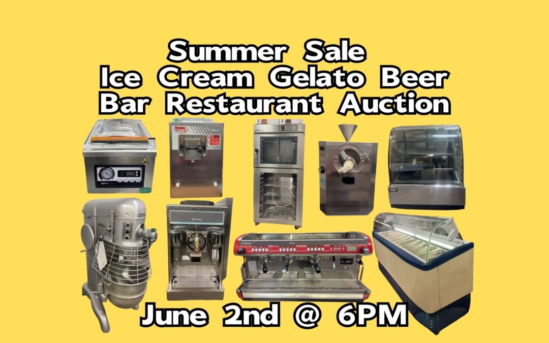 Summer Sale Ice Cream Gelato Beer Bar Restaurant