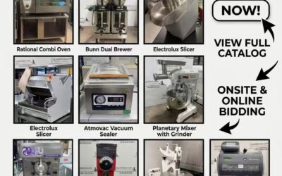 Auction May20@10AM- National High-End Café & Multi-Location Restaurant Equipment & Art Sale!